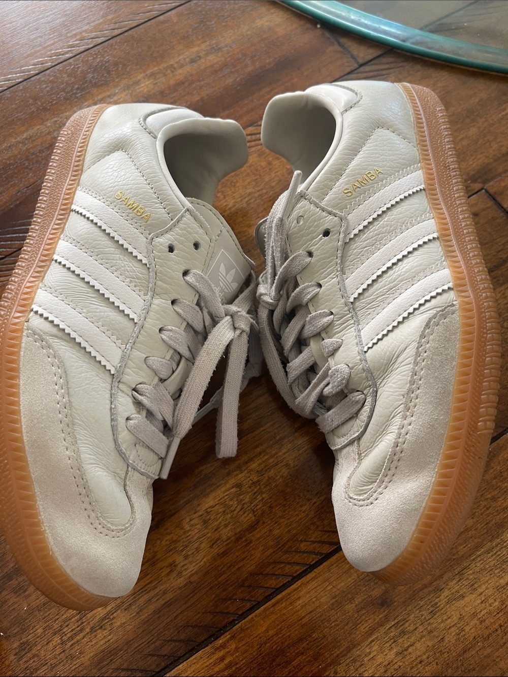 Adidas Samba OG Women’s Aluminum Gum Beige IE7013 size 6